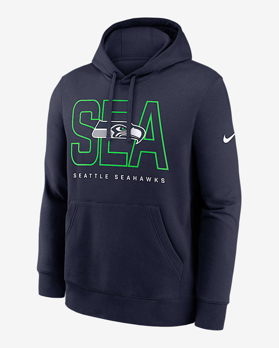 Seattle Seahawks Busted Play Club Men's Nike NFL Pullover